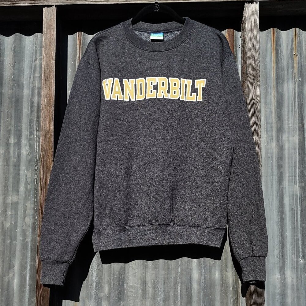 VANDERBILT Crewneck Sweatshirt by Champion Small Collegiate Old Money Heritage - Picture 3 of 7